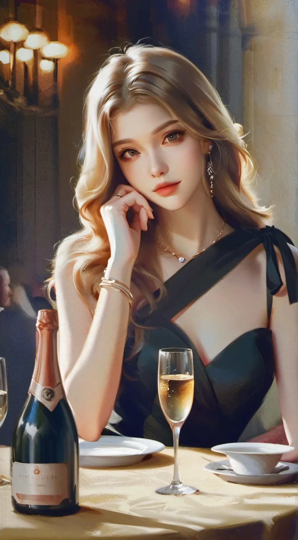 ai character: Amanda background