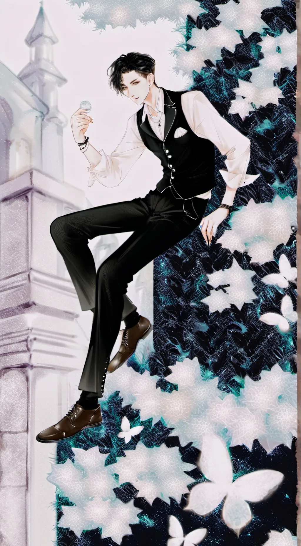 ai character: John Stone  background