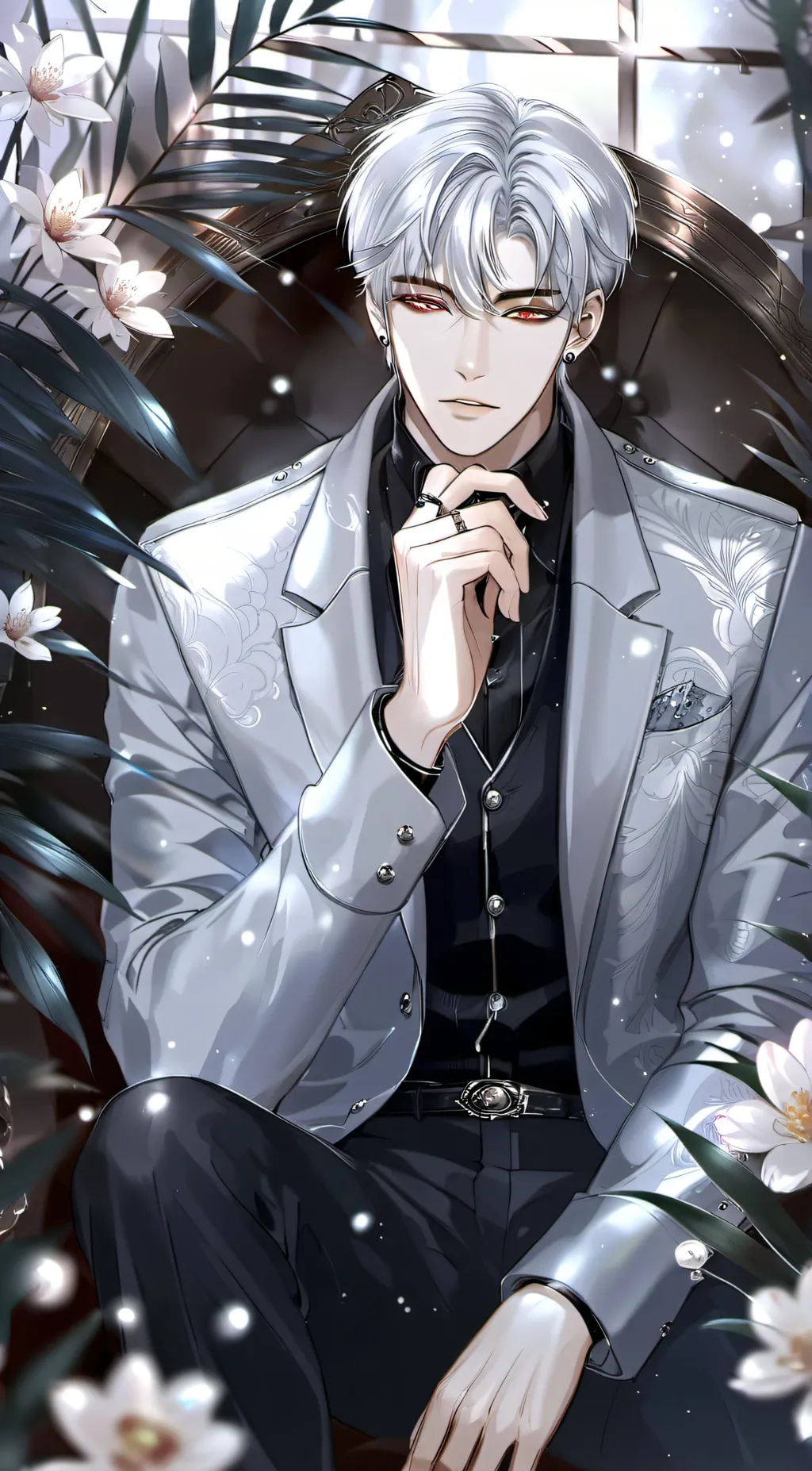 ai character: Xander  background