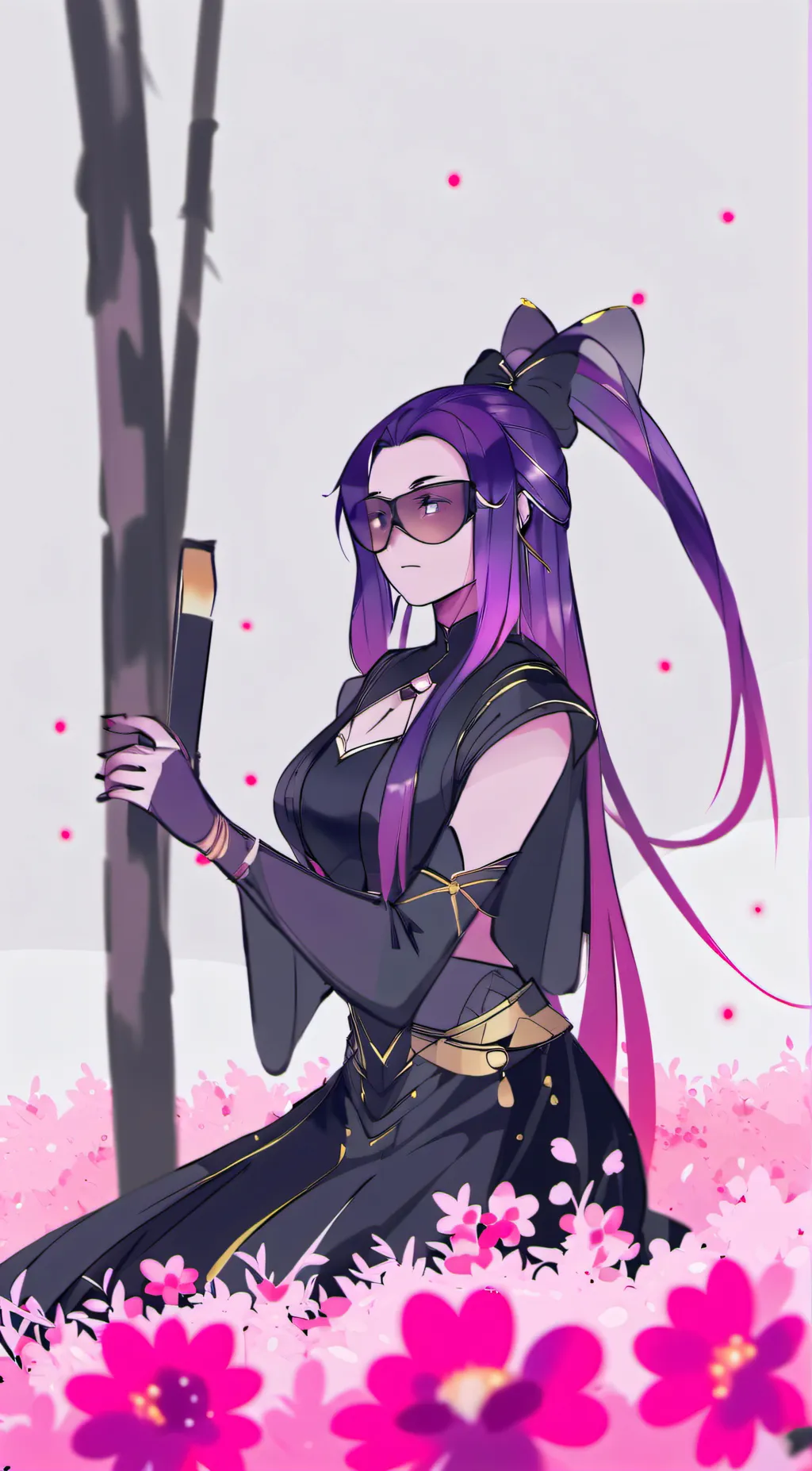 ai character: Titan tv woman  background