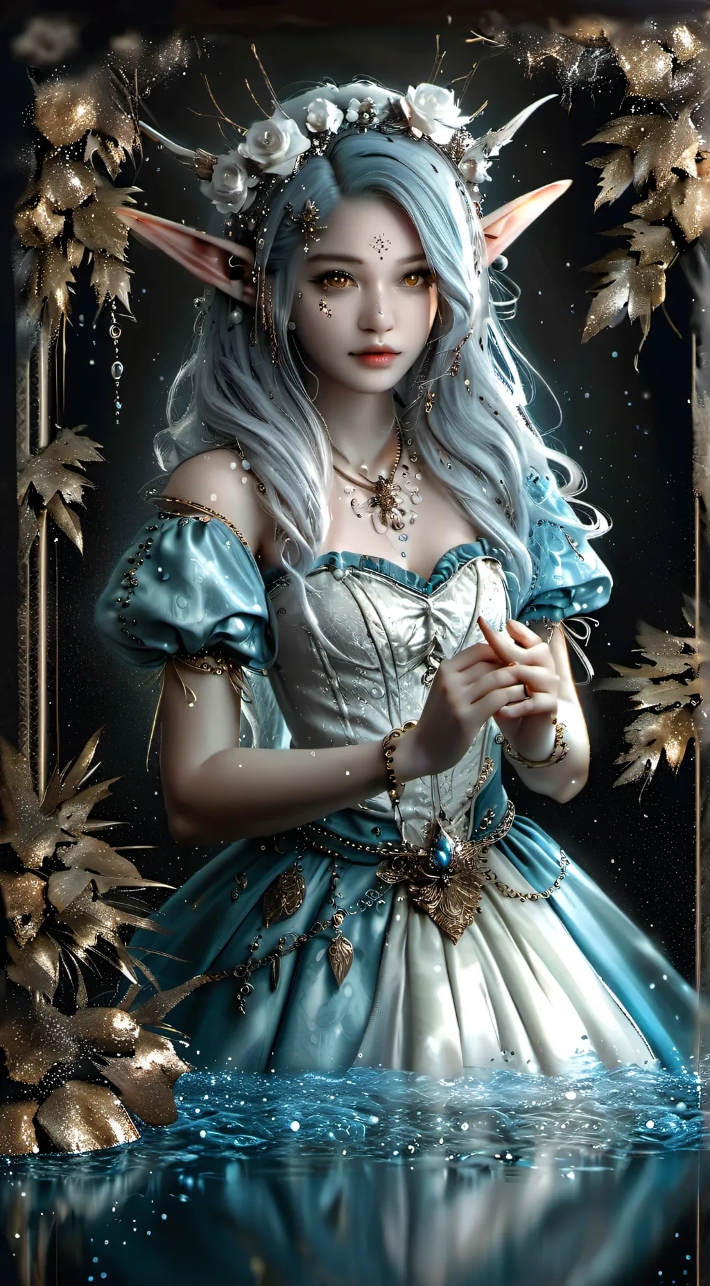 ai character: Rosemary  background