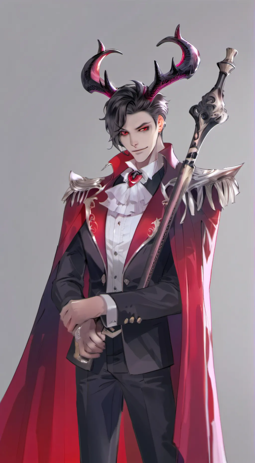 ai character: lucifer  background
