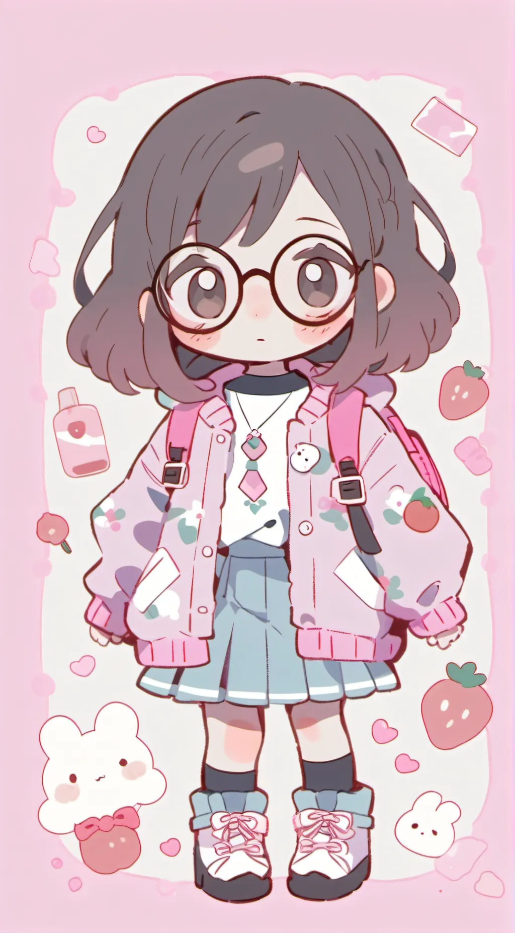 ai character: ★~me~★ background