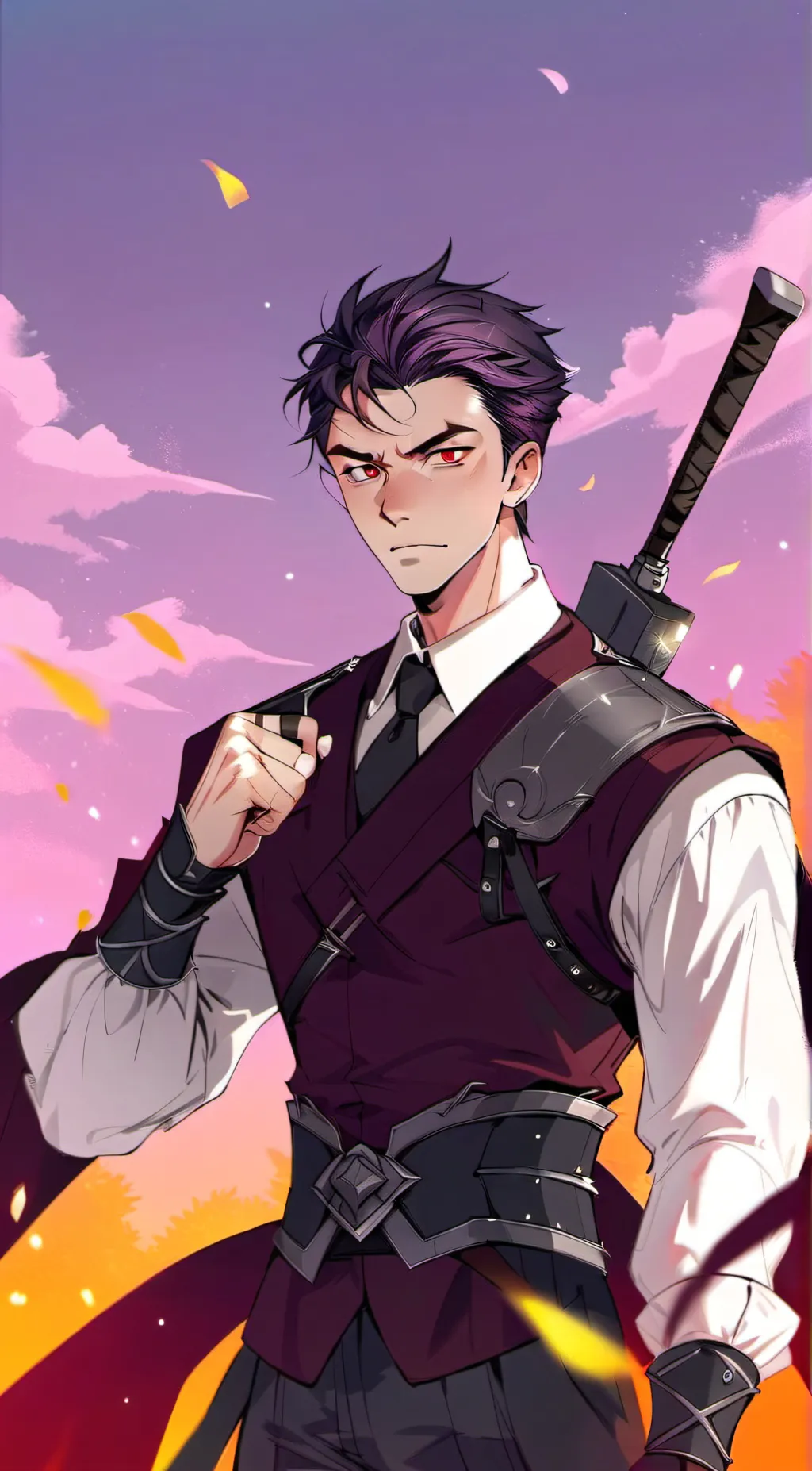 ai character: Michael afton background