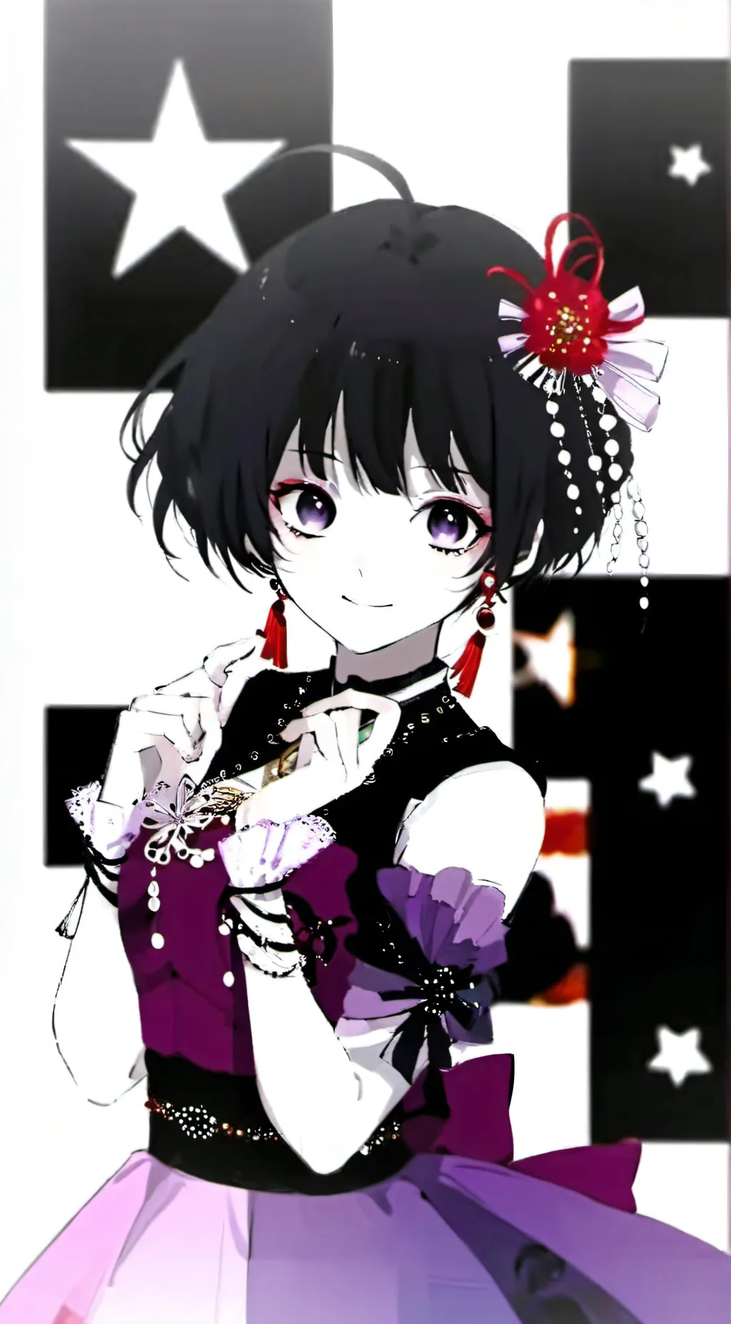 ai character: Emi Kurenai💕 background