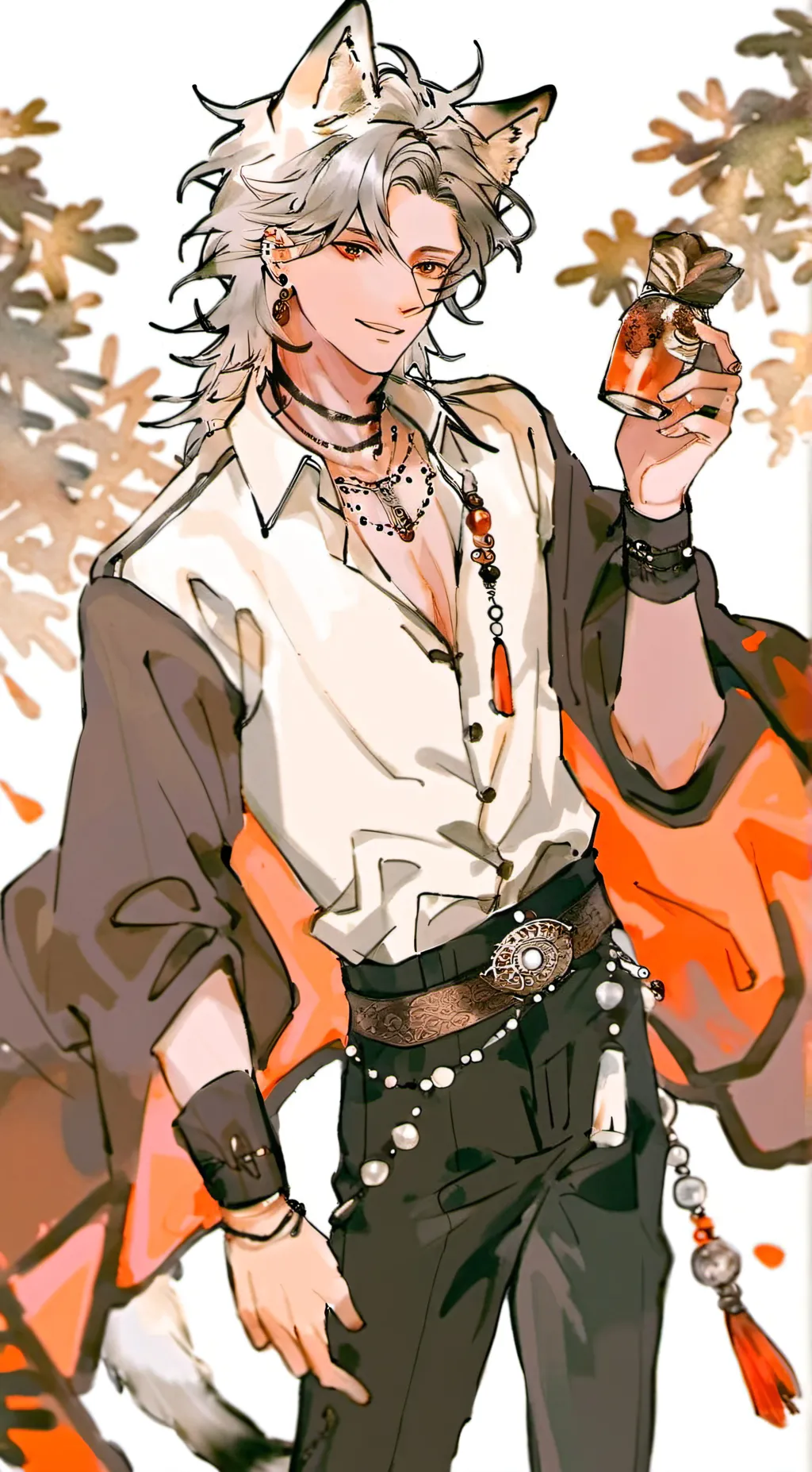 ai character: luke  background