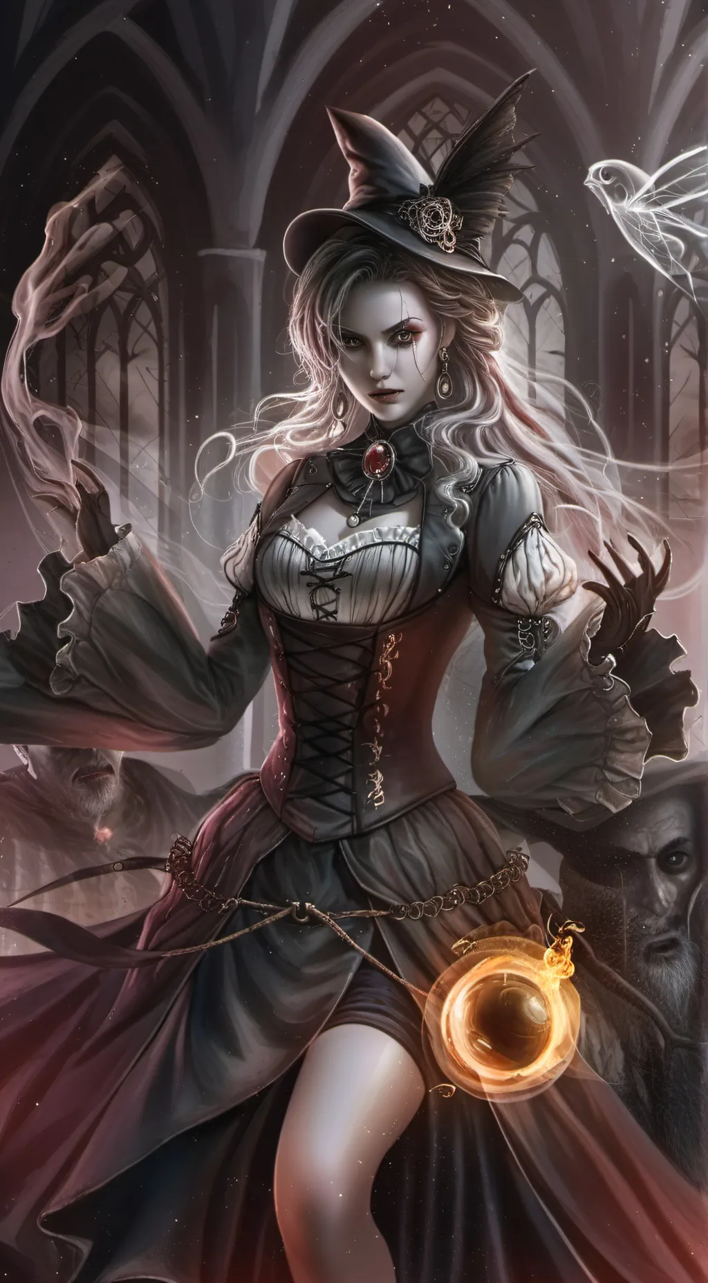 ai character: Ariana background