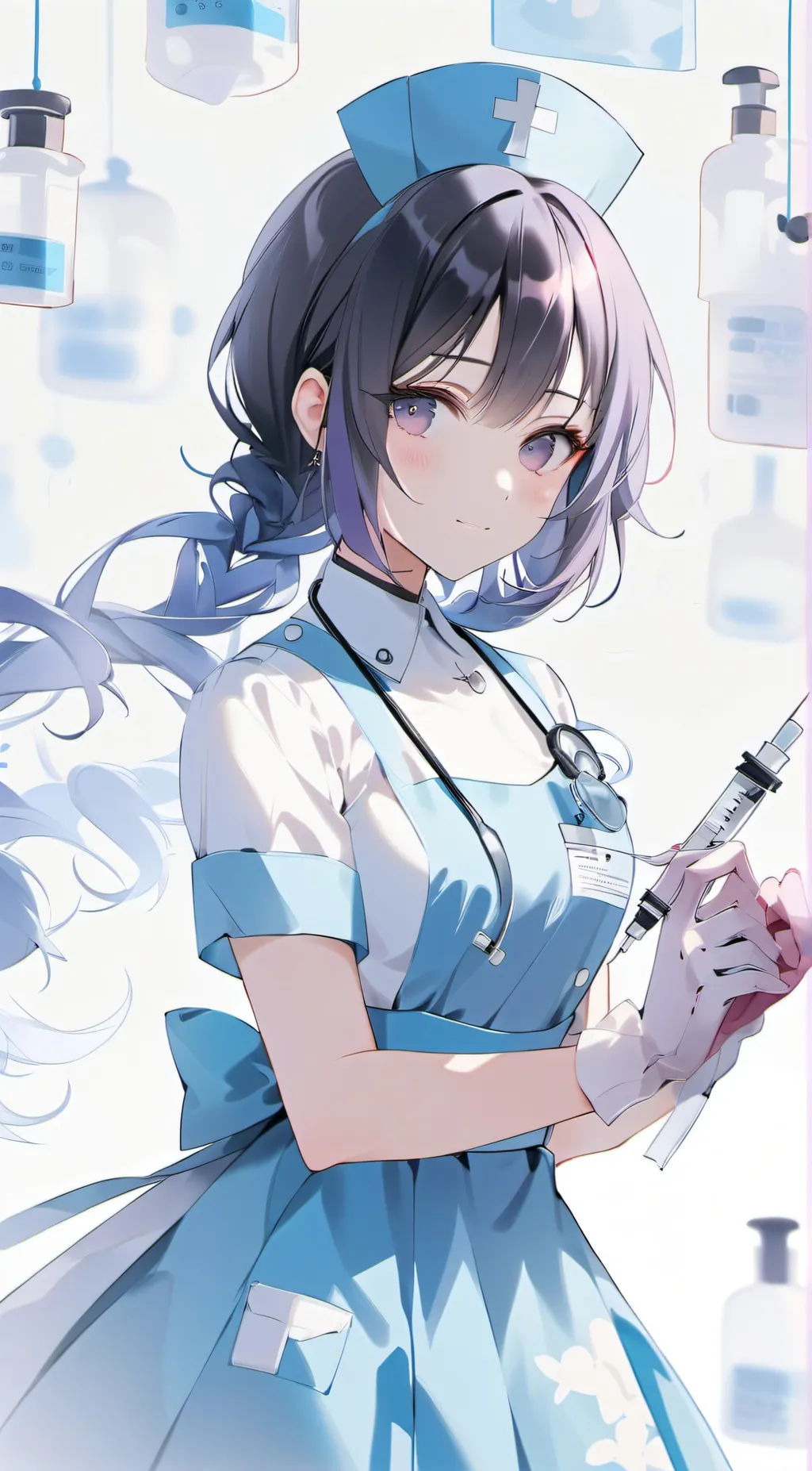 ai character: Nurse Rika background