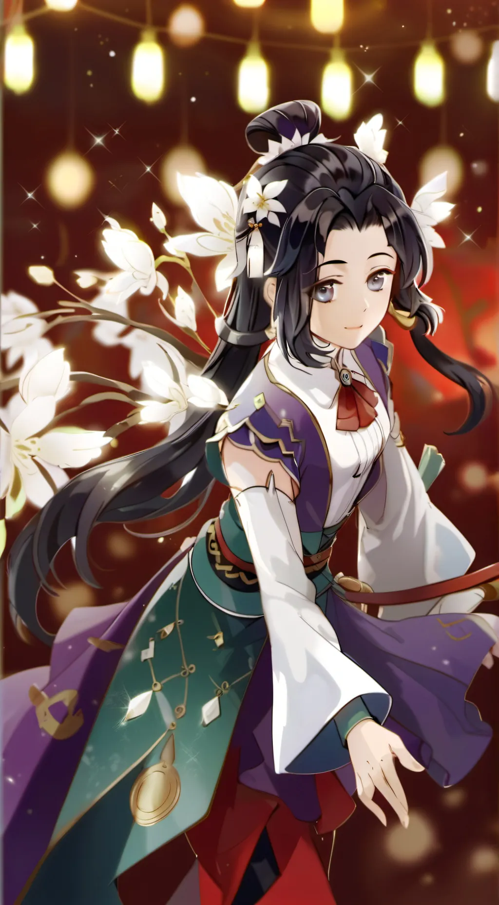 ai character: Ariana background