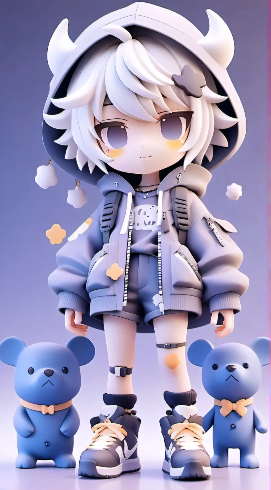 ai character: JUSTIN11 background