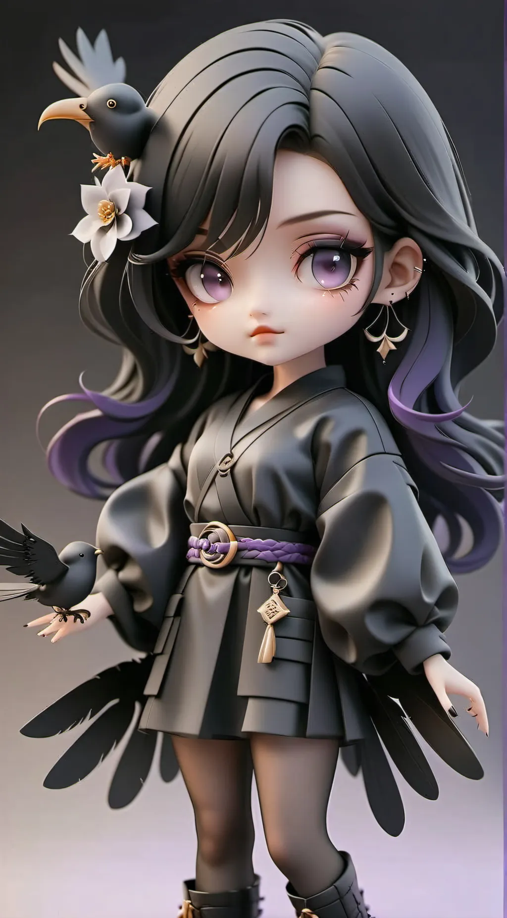 ai character: Shouko at PDH  background