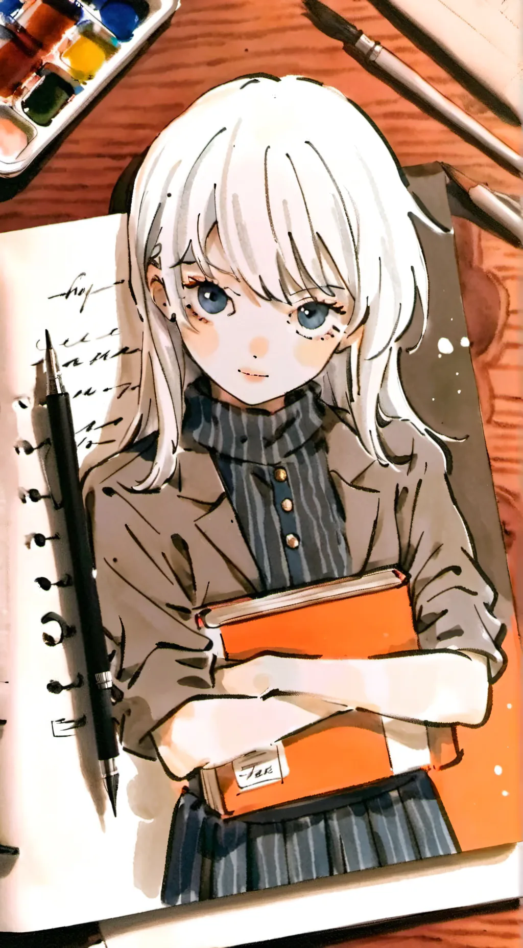 ai character: Ella background