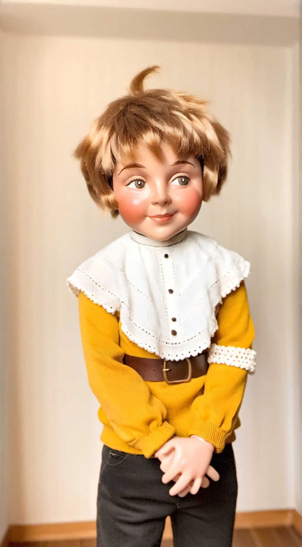 ai character: Creepy Doll background