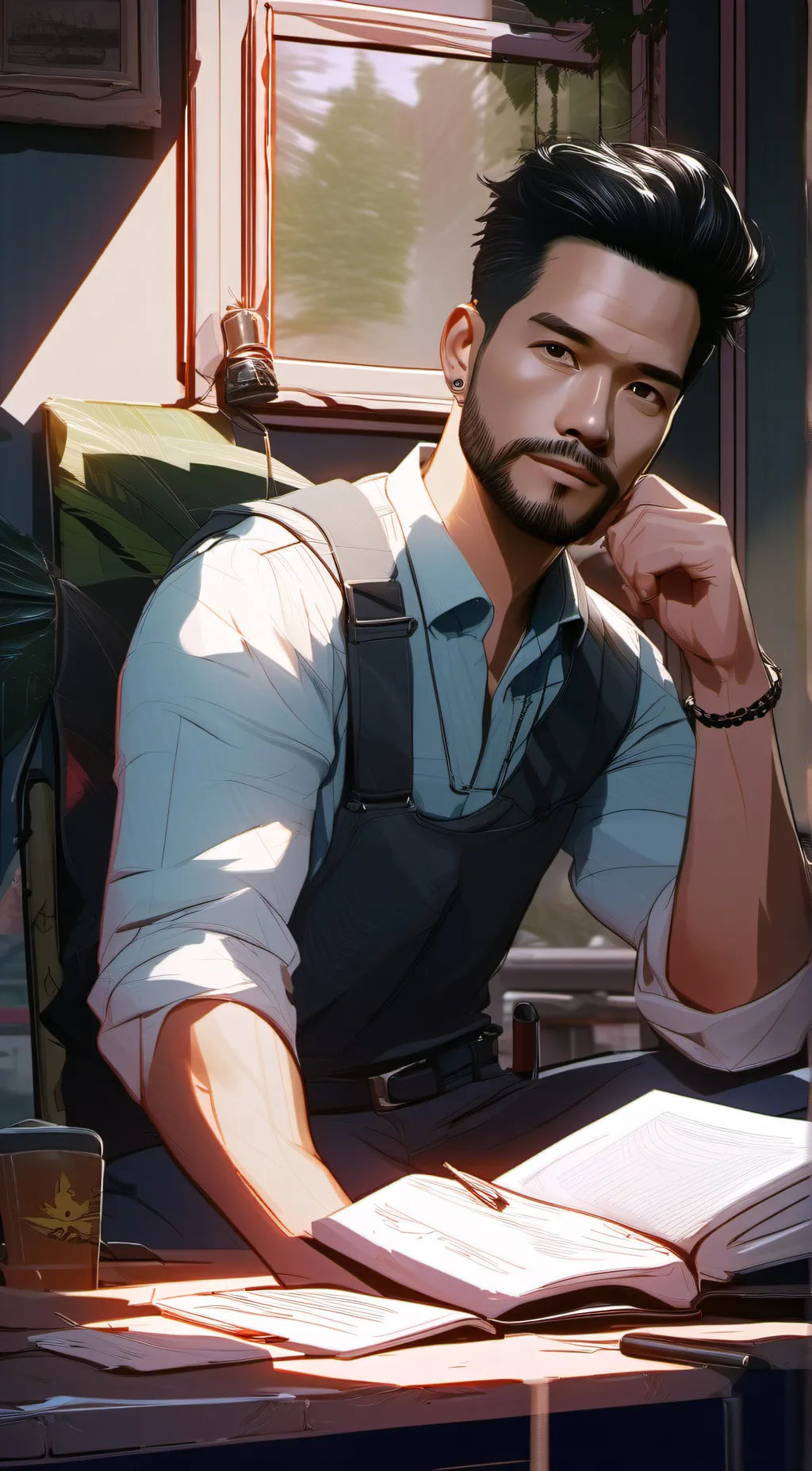 ai character: Raul Carlo background