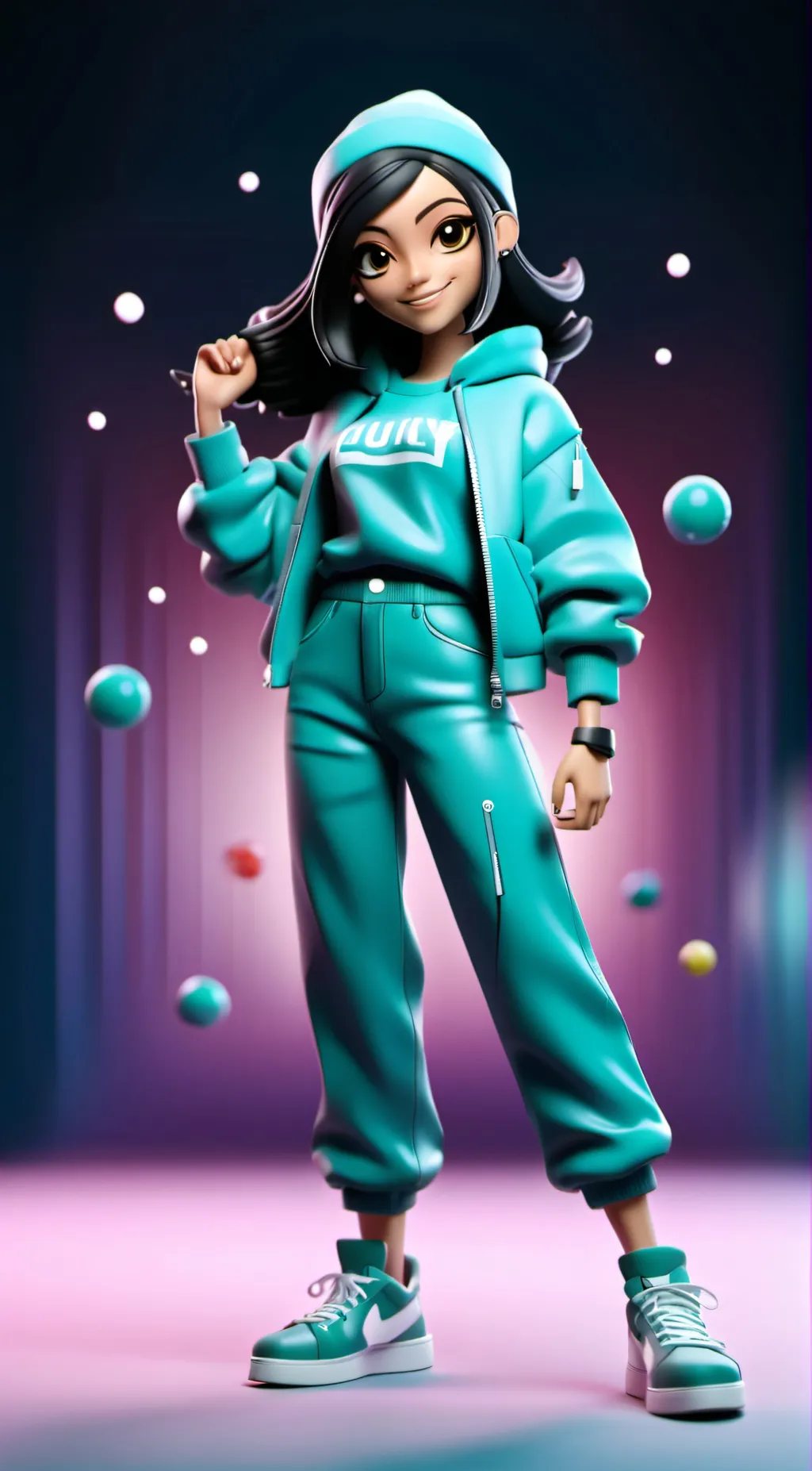 ai character: liv background