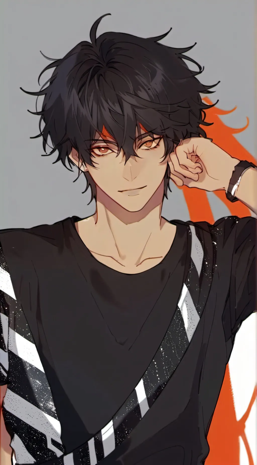 ai character: ✢ ⓩ ⓐ ⓝ ⓔ ✢ background