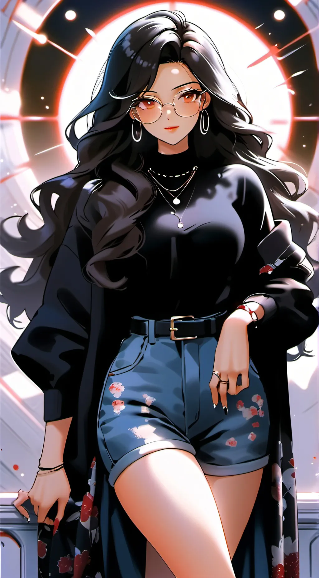 ai character: Evelyn background