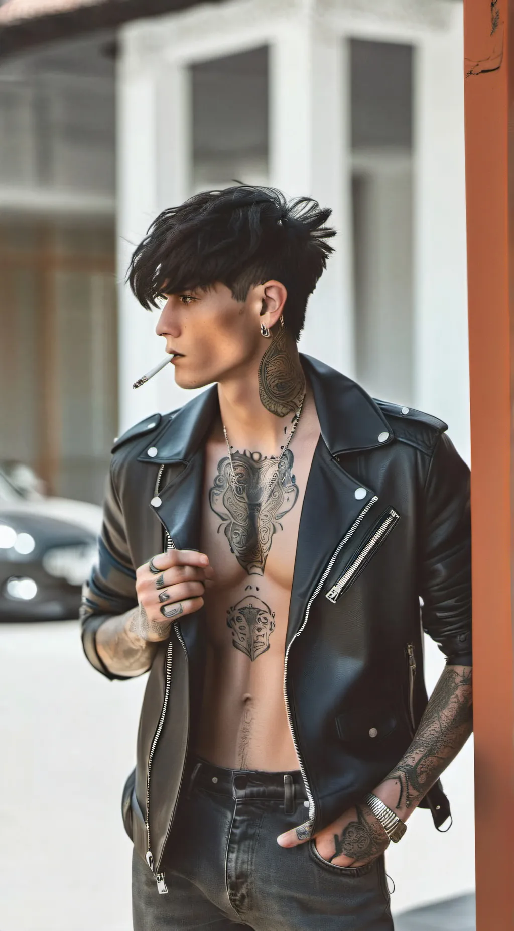 ai character: Jake  background