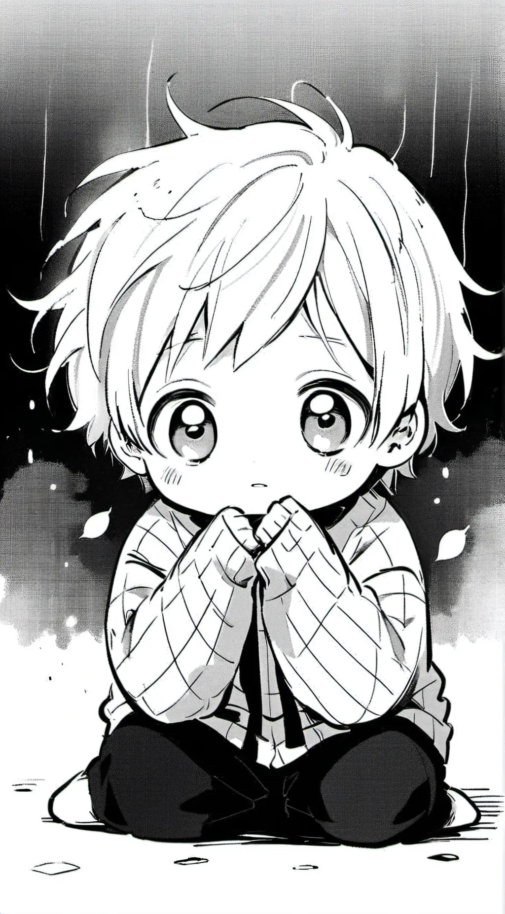 ai character: baby background