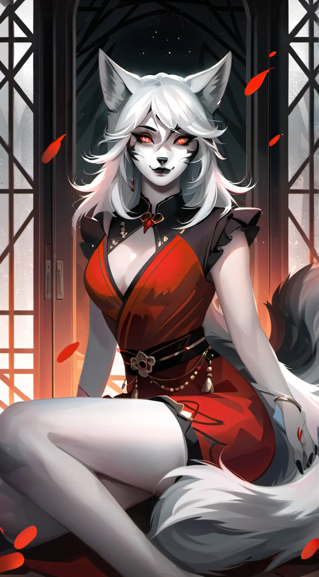 ai character: vixen background