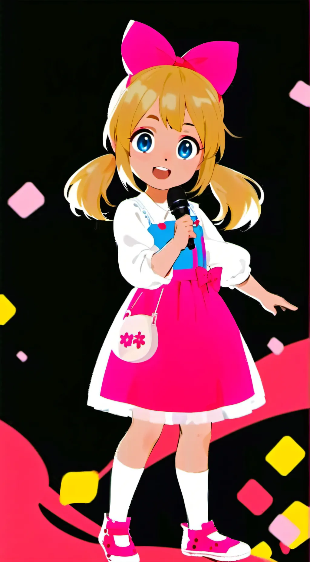 ai character: Annie  background