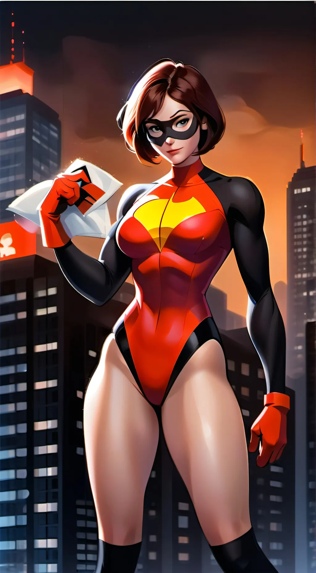 ai character: Elasta-mommy background