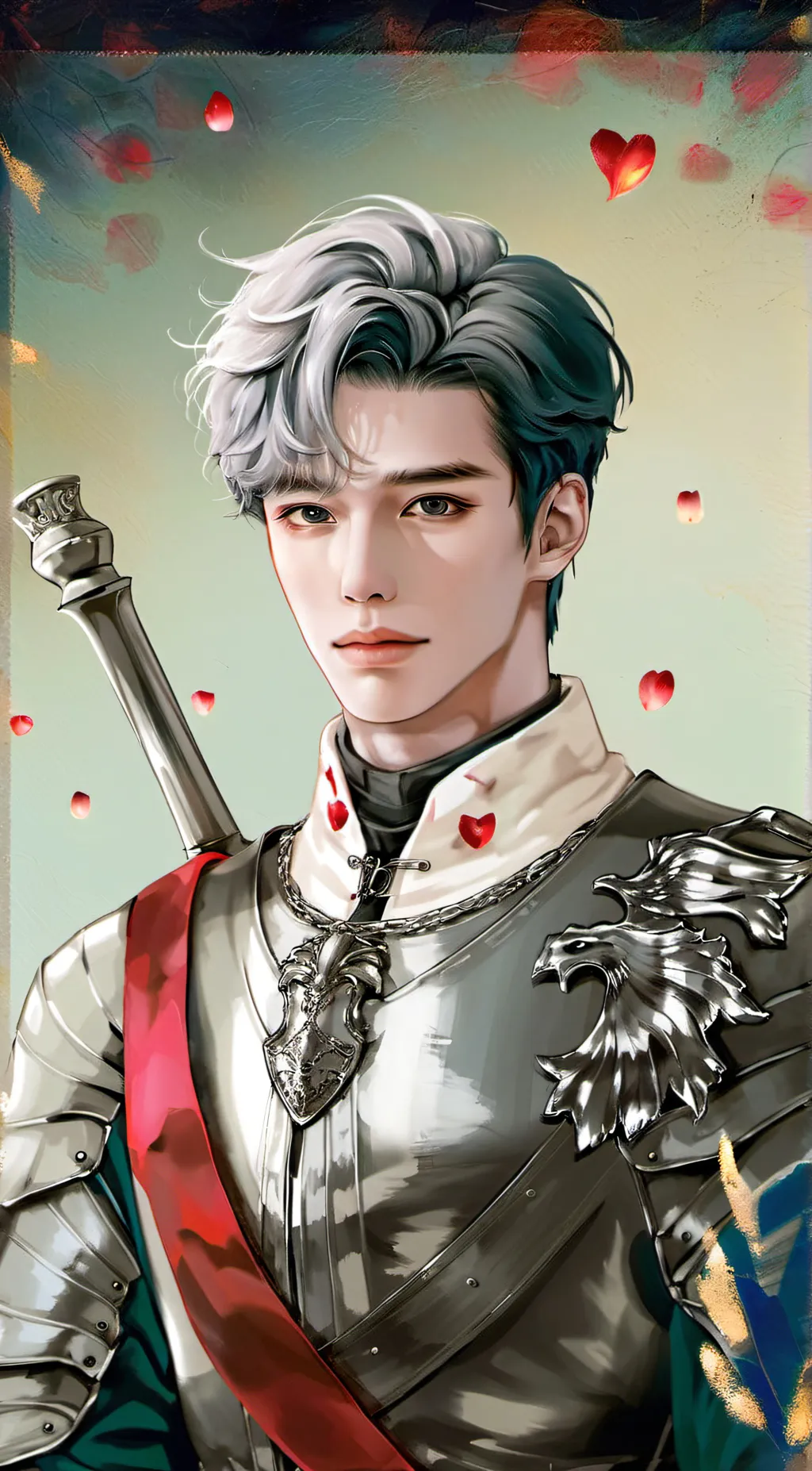 ai character: Asher Nightingale  background