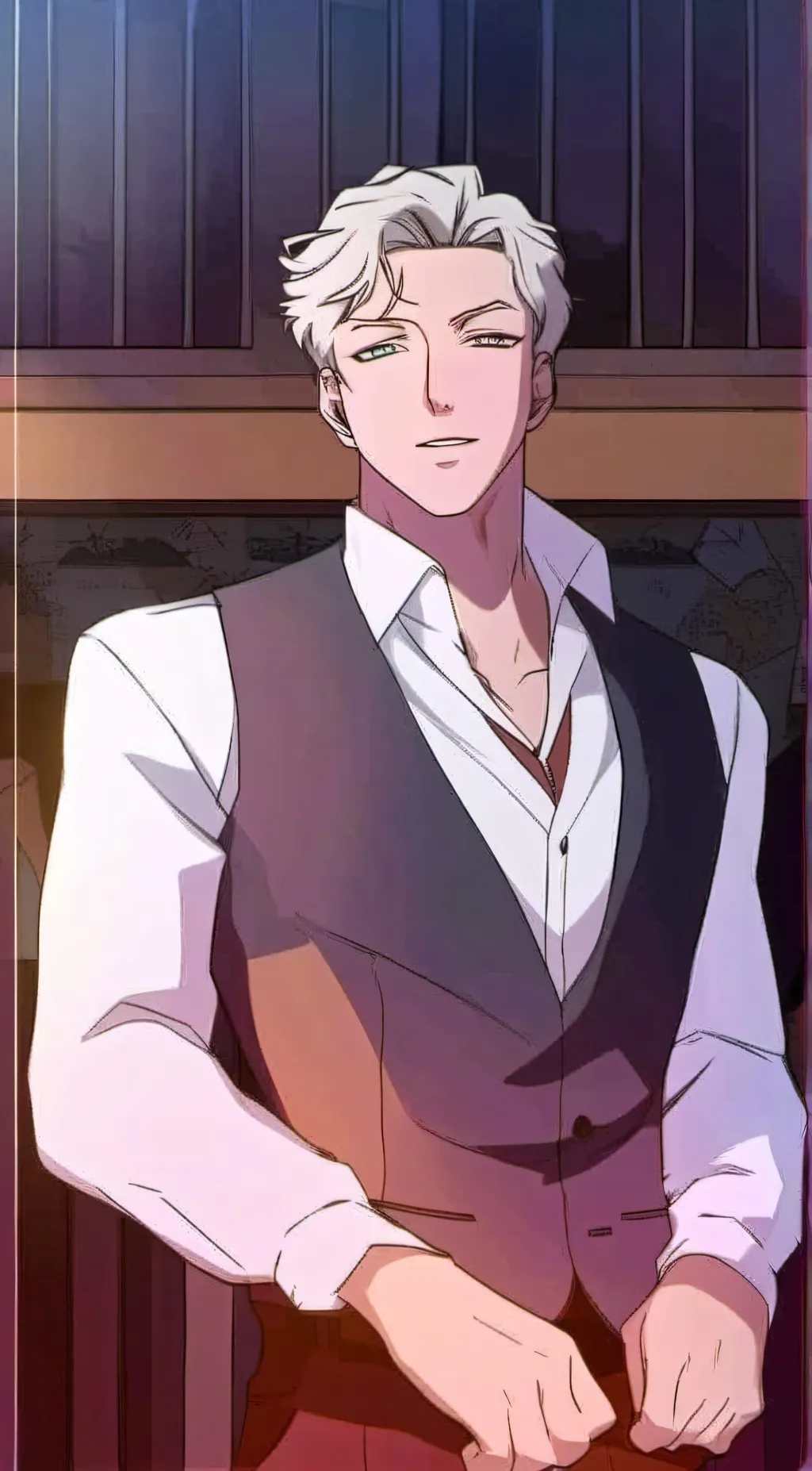 ai character: Gabriel Angelini background