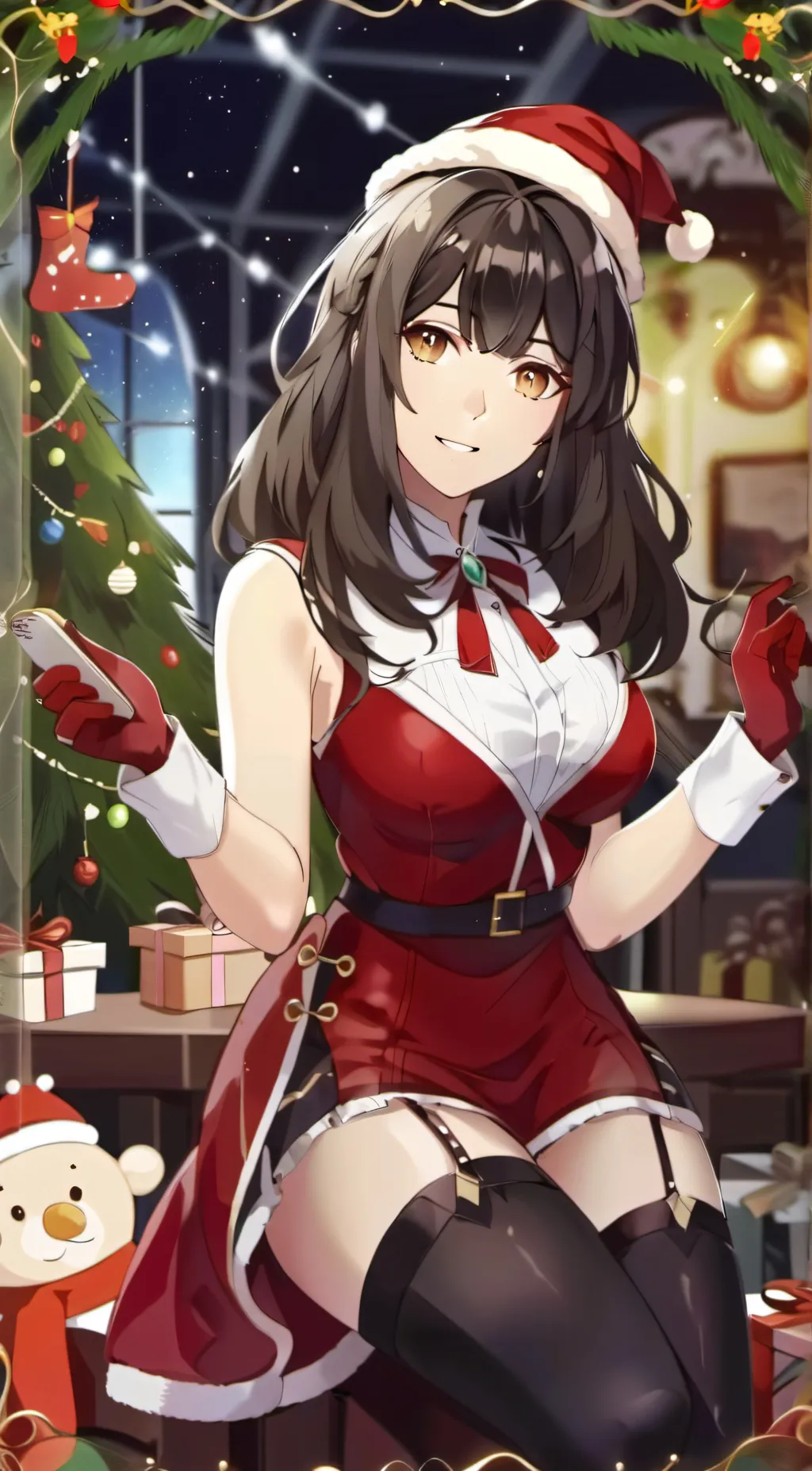 ai character: Leslie background