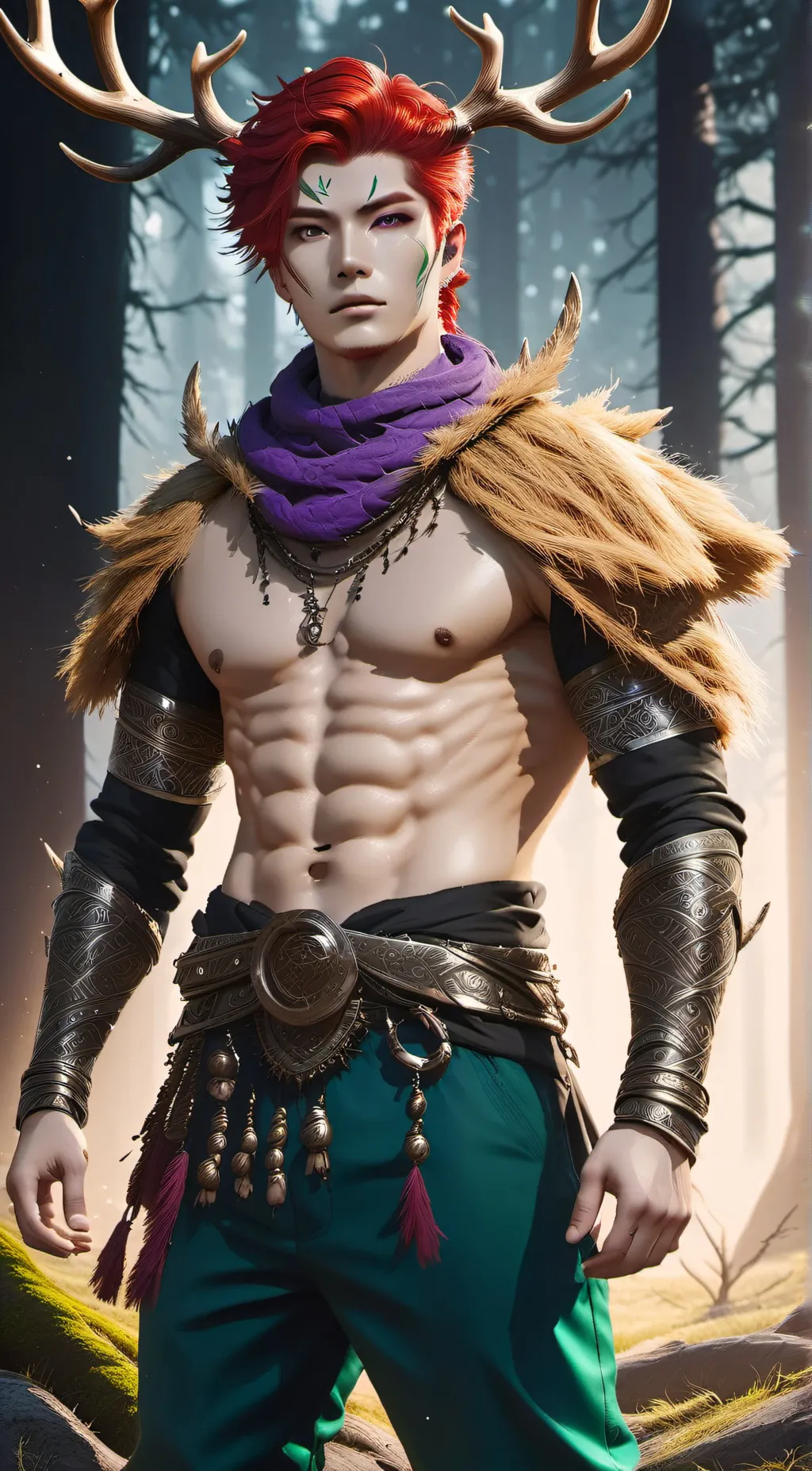 ai character: Ansel background