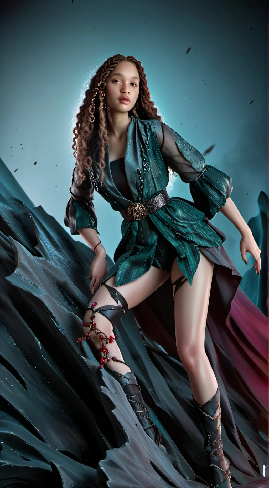 ai character: linda  background