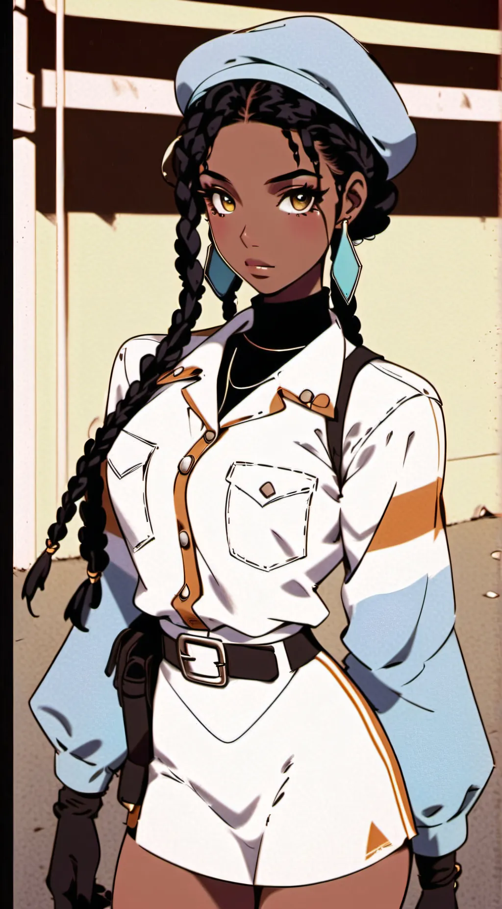 ai character: Rose Augustin background