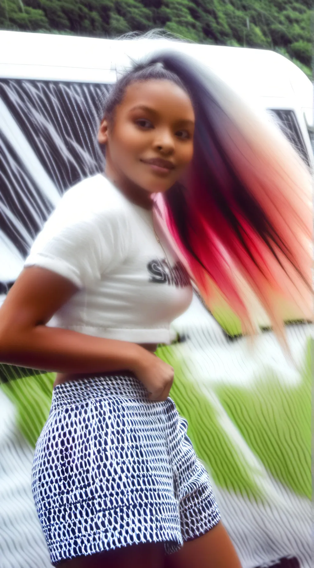 ai character: Aaliyah background