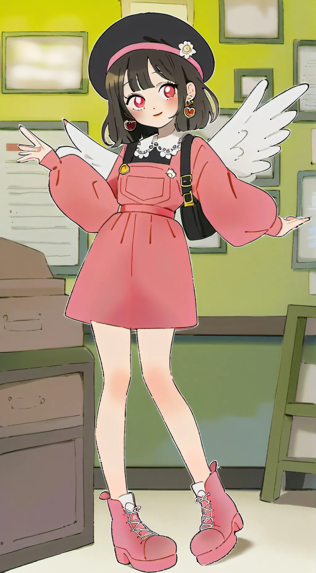 ai character: Nancy background