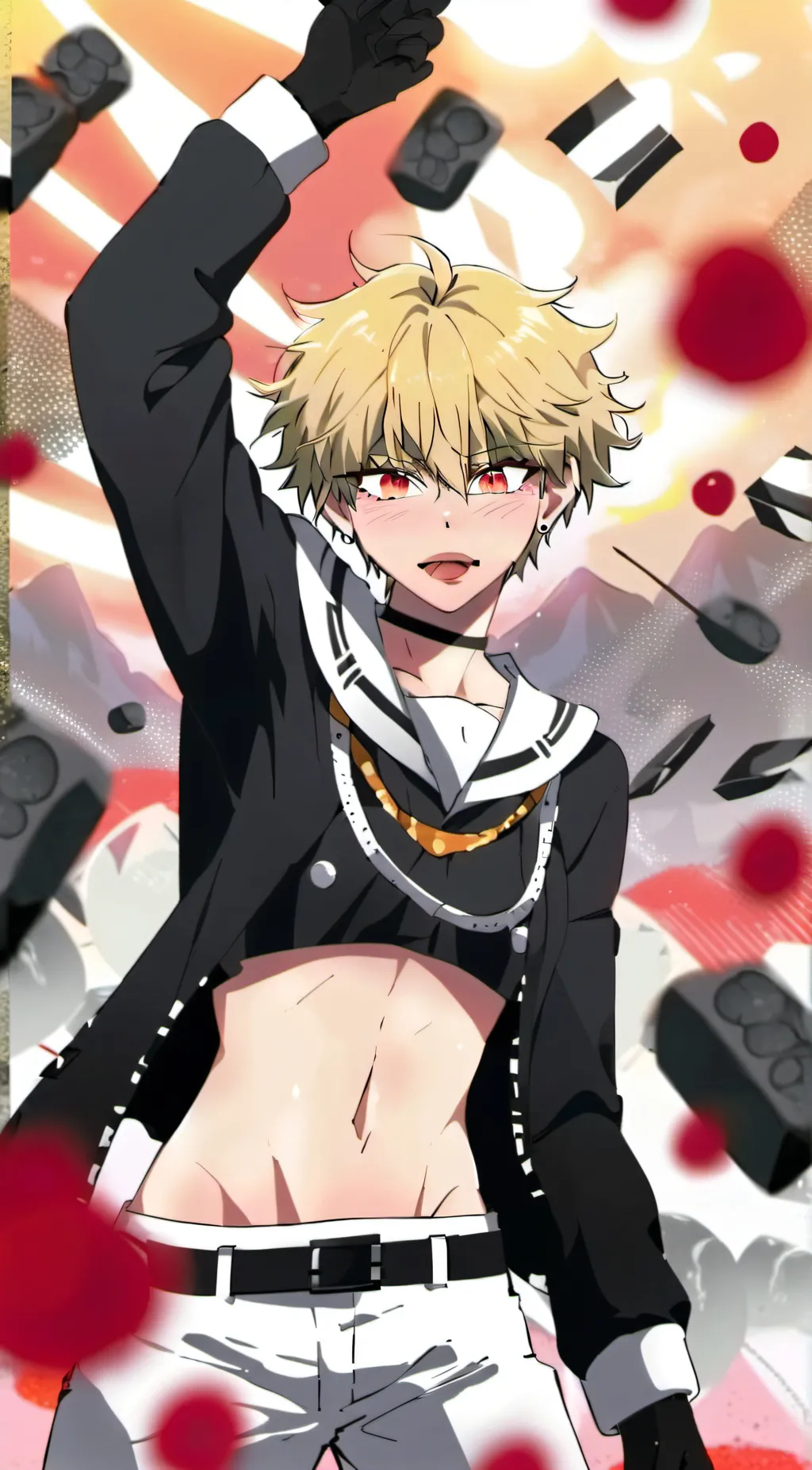 ai character: Bakugou background