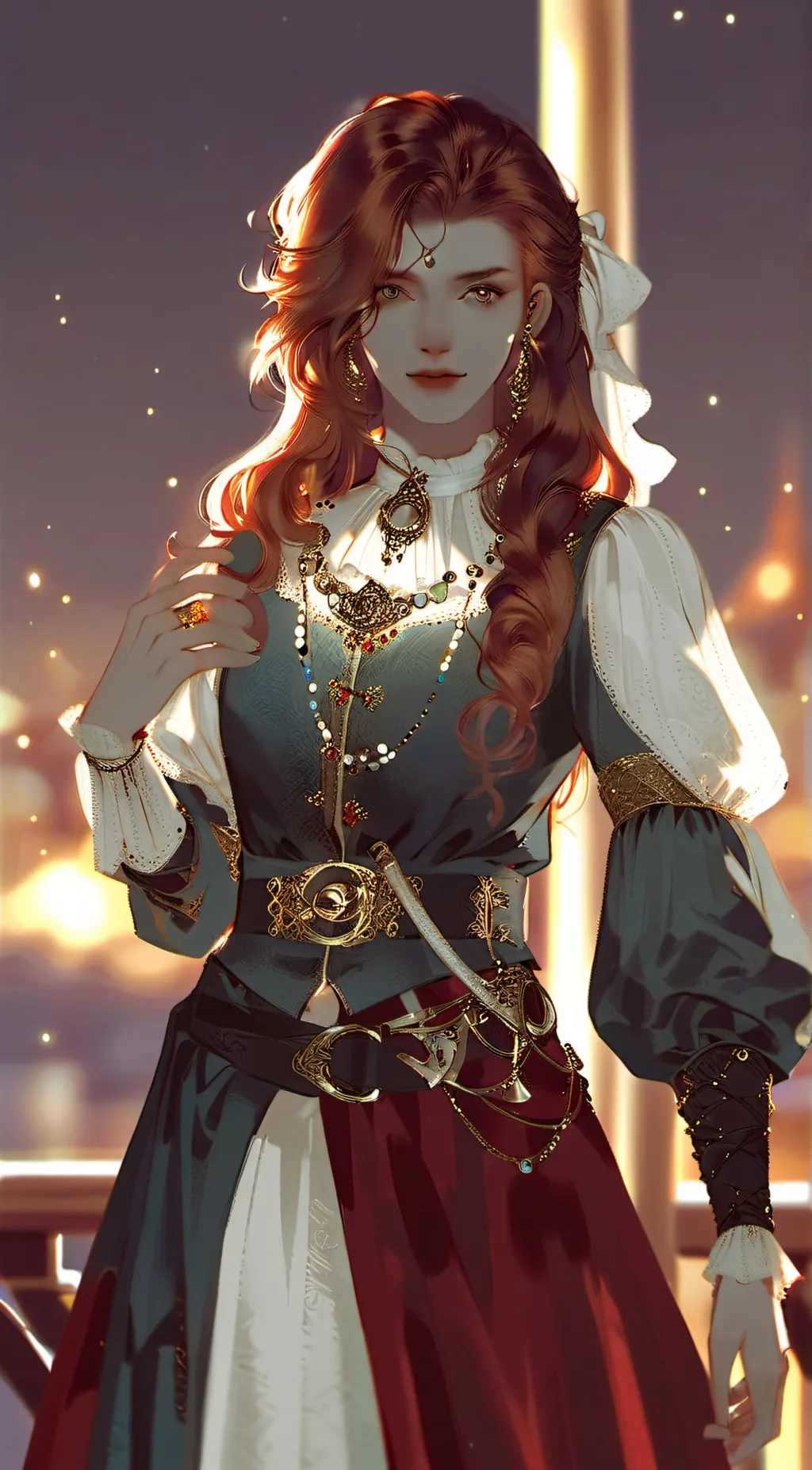 ai character: Caitlin Hope background