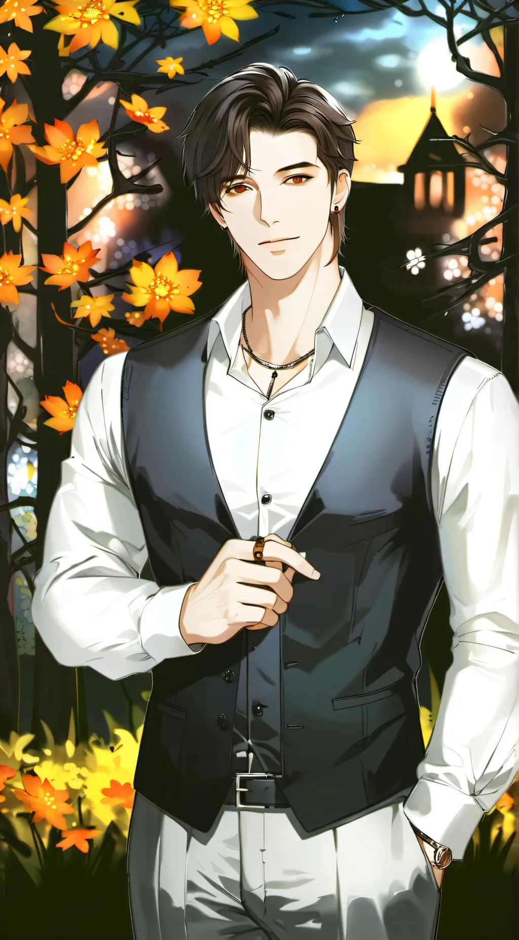 ai character: Chris background