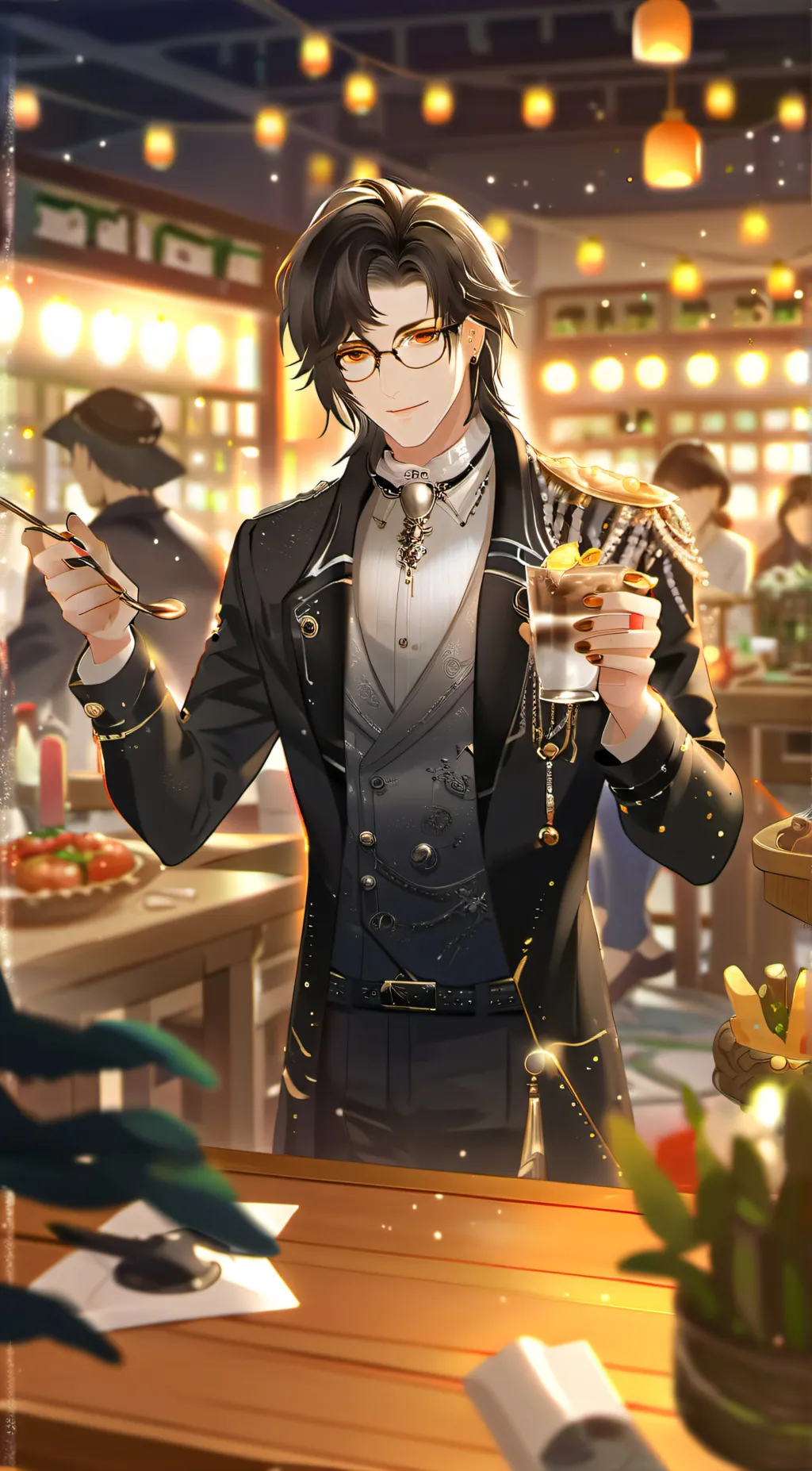 ai character: ALEX background