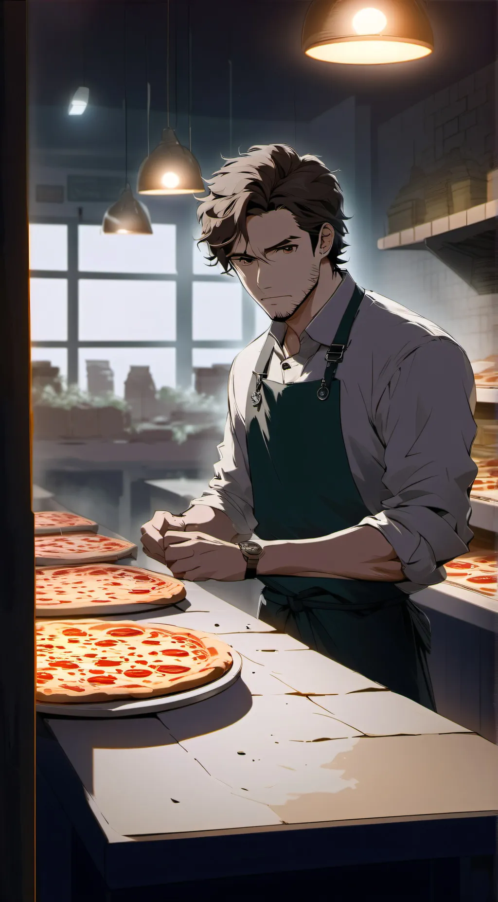 ai character: William Afton background