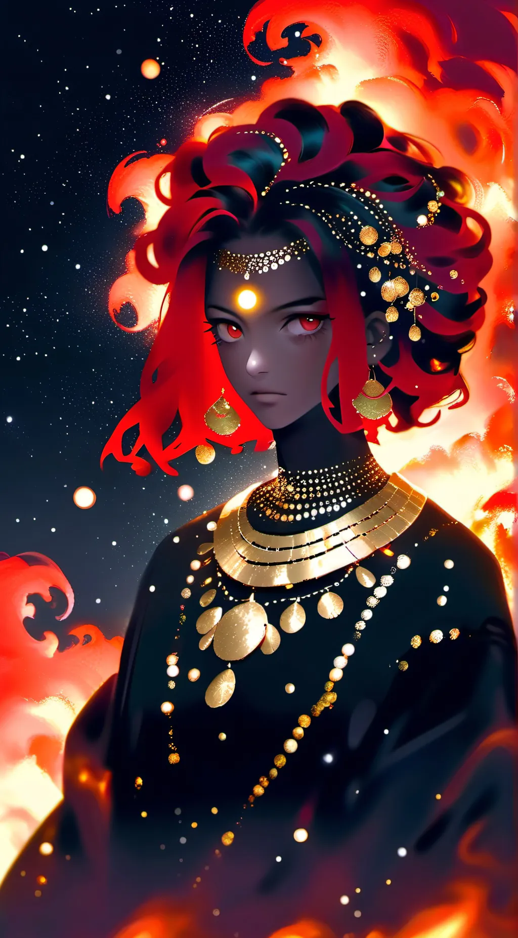 ai character: Amaria Demonde background