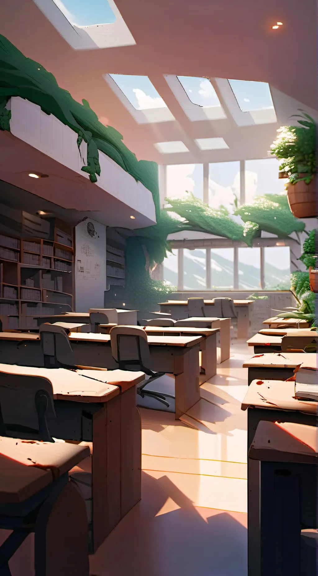 ai character:  class 1-A  background