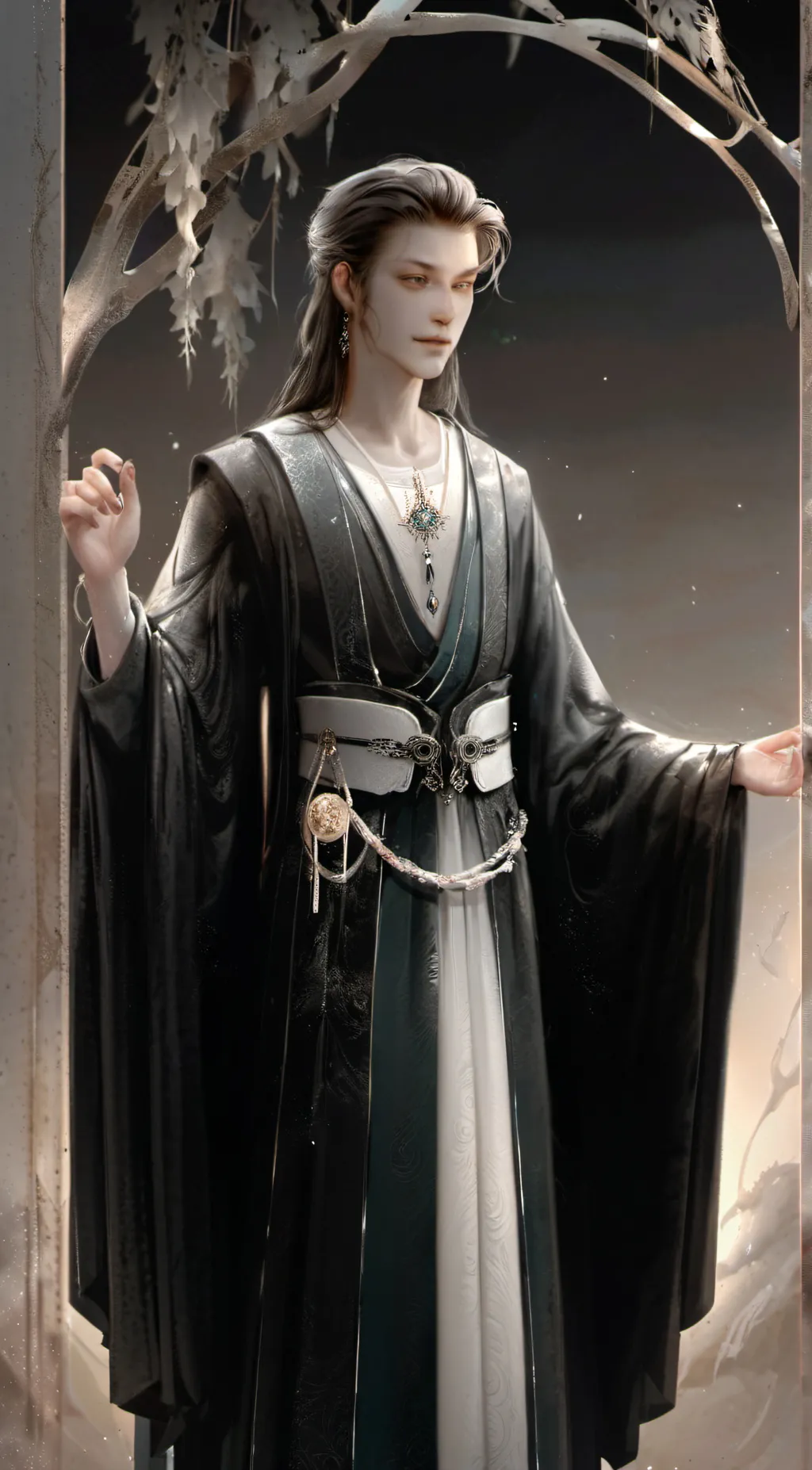 ai character: mthes background