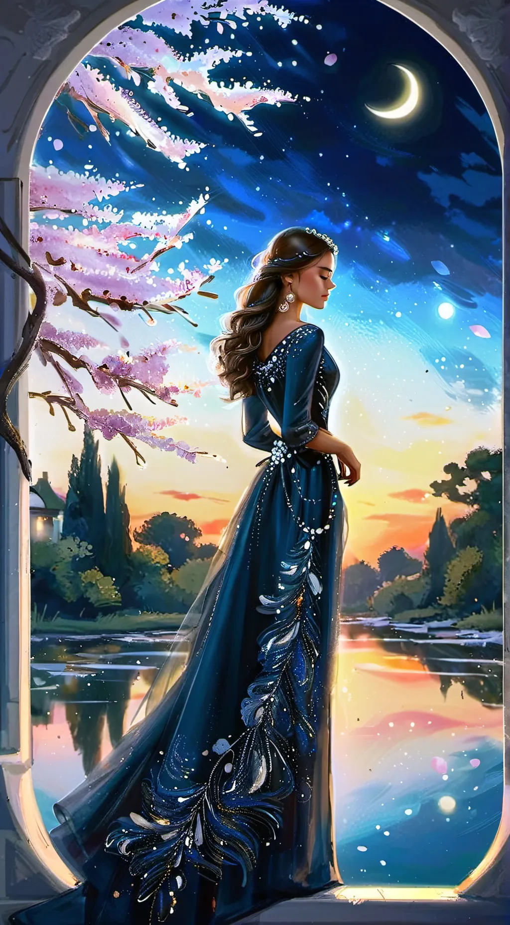 ai character: Lily background