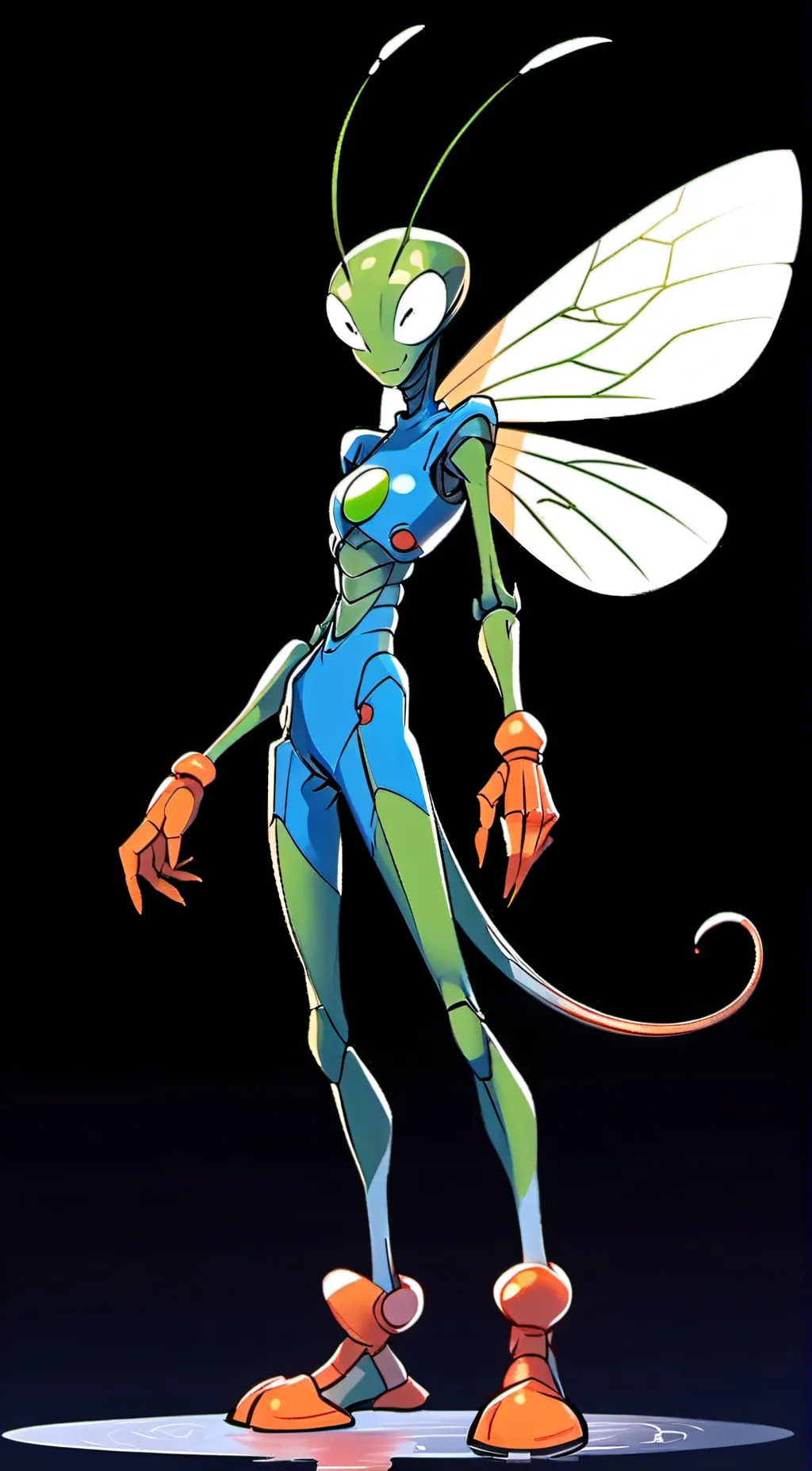 ai character: femboy zorak  background