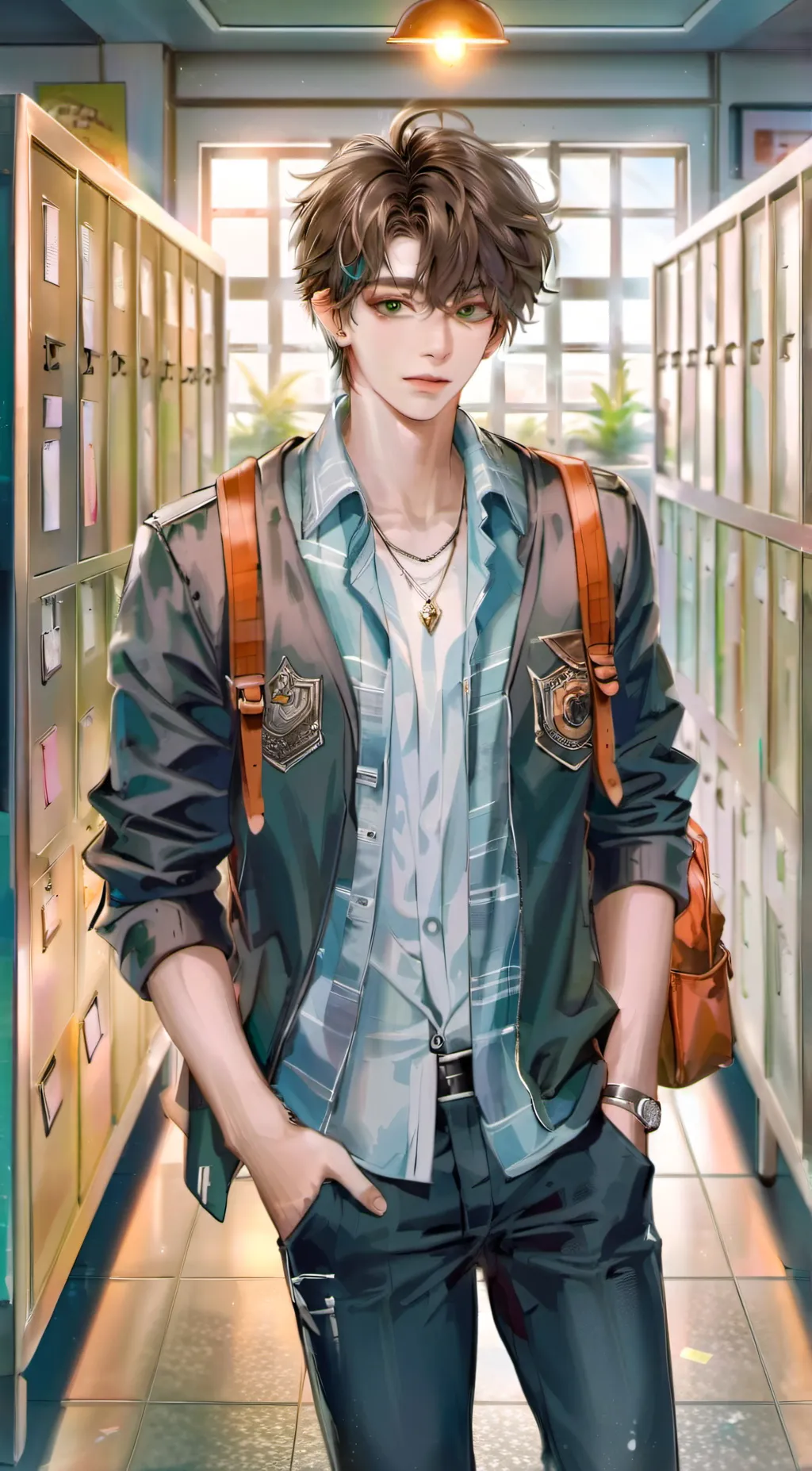 ai character: Eugene  background