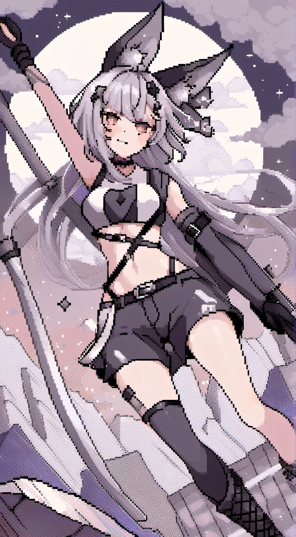 ai character: Wedgie maid background