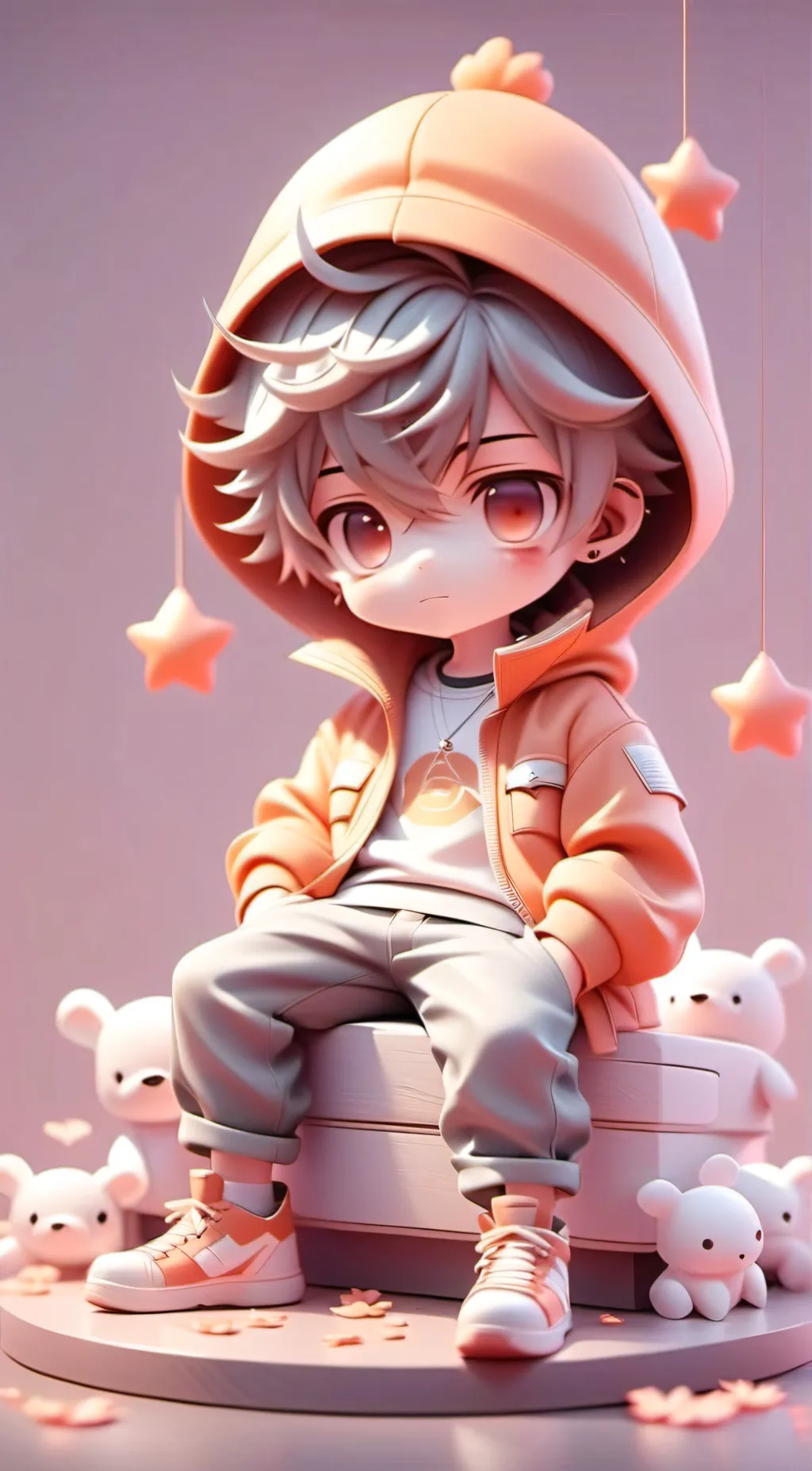 ai character: dogday  background