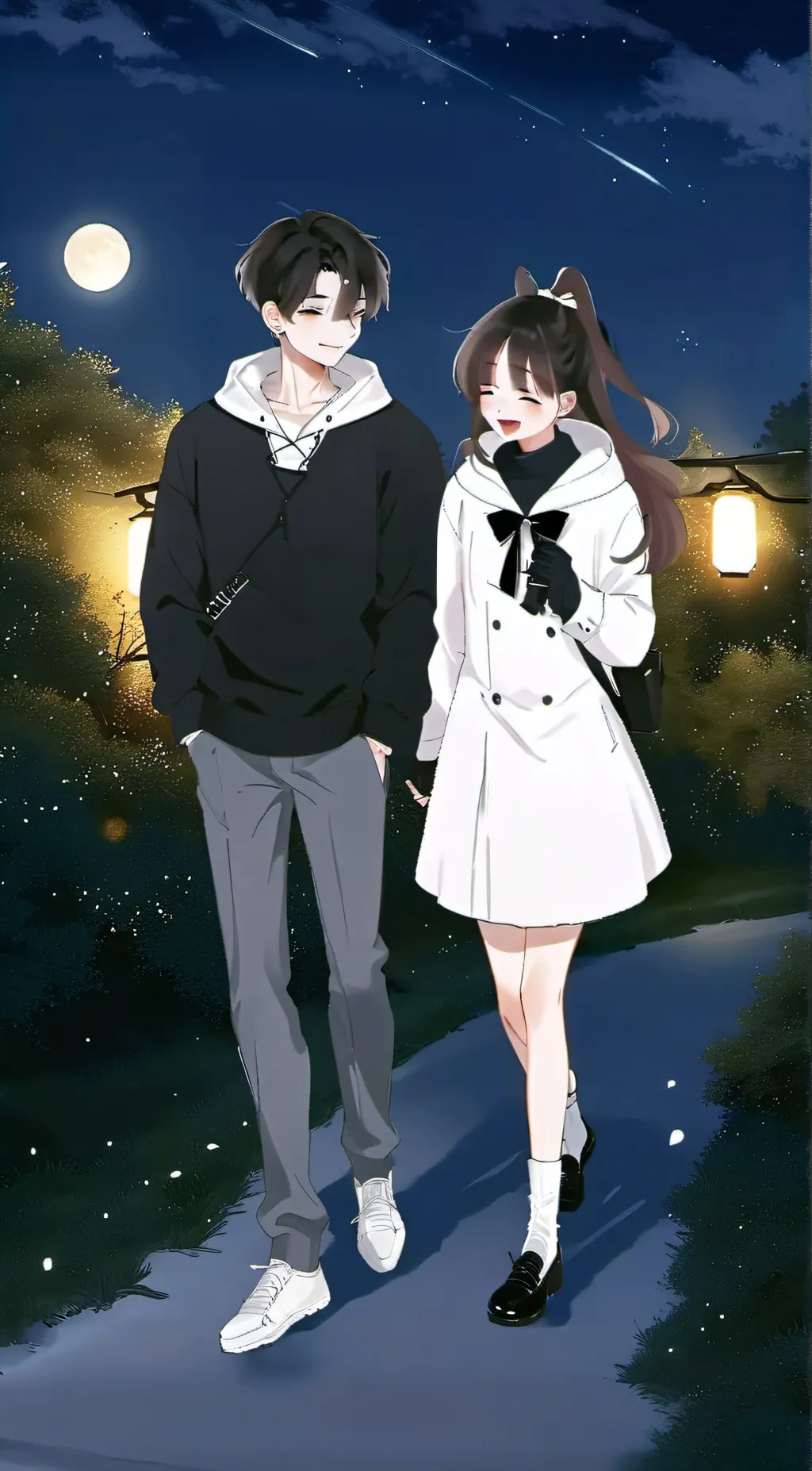 ai character: Aurora background