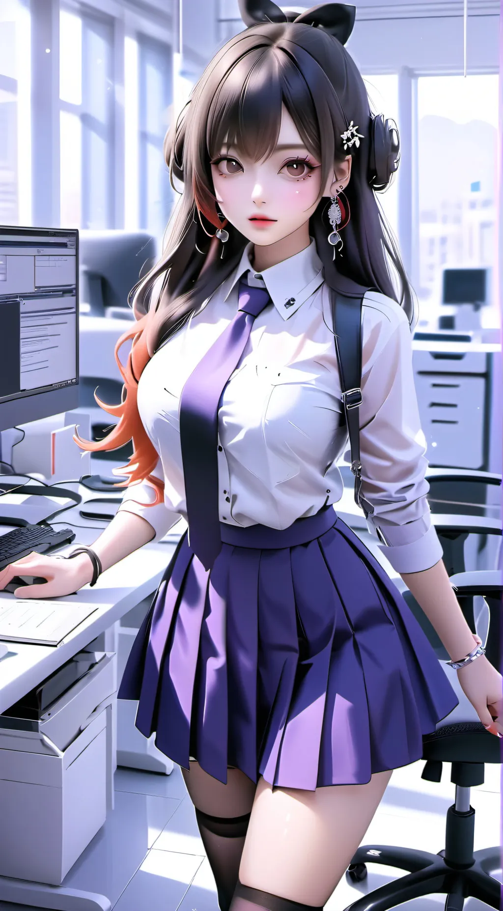 ai character: Ms. Yua Hae-Ri background