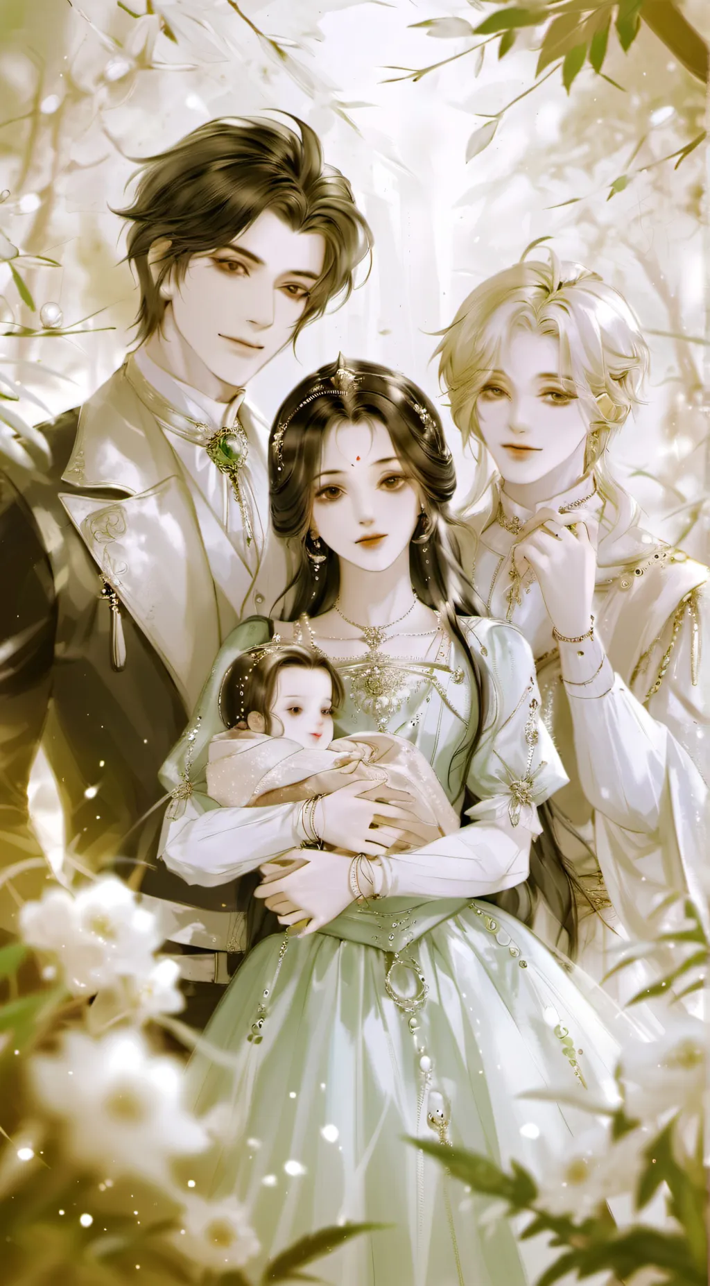 ai character: a nice family background